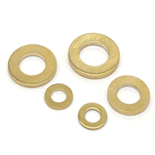 M16 Brass copper washers and big flat washers metric size  split  lock washers DIN125A DIN127 DIN9021
